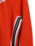 Vorschaubild 3 von Damen Trainingsjacke Gr. L Orange Kapuze Reißverschluss Sport Sweatjacke