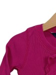 Vorschaubild 5 von Langarmshirt Kinder Gr. 92 Pink Baumwolle Uni Feminin Freizeit Logo