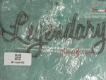 Vorschaubild 2 von Langarmshirt Herren Gr. 50/M Grün Baumwolle Elasthan Schriftzug Casual