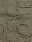 Vorschaubild 2 von Damen Jacke Outdoor Gr. 38 Oliv Baumwolle Freizeit