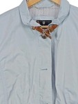 Vorschaubild 2 von Damen Jacke Gr. 38 Blau Übergangsjacke Stehkragen Riegel Casual