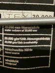 Vorschaubild 5 von Damen Outdoorjacke Gr. 36 Schwarz mTEX 20.000 Wasserdicht Kapuze