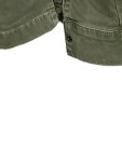 Vorschaubild 5 von Outdoorjacke Damen Gr. 40/L Oliv Baumwolle Elasthan Uni Langarm Freizeit