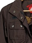 Vorschaubild 4 von Winterjacke Damen Gr. 34/XS Braun Polyester Viskose Andere Fasern