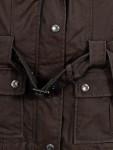 Vorschaubild 5 von Winterjacke Damen Gr. 34/XS Braun Polyester Viskose Andere Fasern