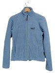 Vorschaubild 1 von Fleecejacke Damen Gr. 34/XS Blau Polyester Uni Outdoor Langarm