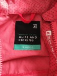Vorschaubild 5 von Outdoorjacke Damen Gr. 42/XL Pink Polyester Baumwolle Gepunktet