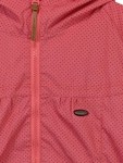Vorschaubild 2 von Outdoorjacke Damen Gr. 42/XL Pink Polyester Baumwolle Gepunktet