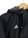 Vorschaubild 2 von Outdoorjacke Kinder Gr. 164 Schwarz Polyester Uni Sportlich Langarm