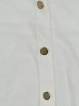 Vorschaubild 3 von Damen Bluse Gr. 44/XXL Weiß Viskose Tunika Shirtbluse 3/4 Arm Casual