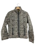 Vorschaubild 1 von Damen Steppjacke Gr. 34 Schlangenmuster Grau Animal-Print