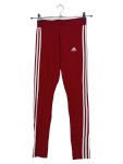 Vorschaubild 1 von Leggings Damen Gr. W28/36/S Rot Baumwolle Streifen Sportlich Logo-Print