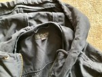 Vorschaubild 5 von Parka Damen Blau Gr. 38/M Baumwolle Uni Casual Freizeit Kapuze