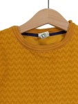 Vorschaubild 7 von Kinder Pullover Gr. 98 Gelb Eisbär Fuchs Motiv Bio Baumwolle Sweatshirt