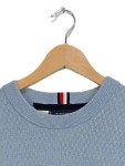 Vorschaubild 4 von Pullover Herren Gr. 46/S Blau Baumwolle Strukturmuster Casual