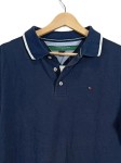 Vorschaubild 3 von Golf Poloshirt Herren Gr. 50/L Blau Baumwolle Logo Casual Shirt