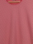 Vorschaubild 3 von Damen Shirt Langarm Strukturmuster Rot Gr. 42 XL Casual Oberteil
