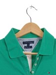 Vorschaubild 5 von Poloshirt Damen Gr. 36/S Grün Slim Fit Baumwolle Stretch Logo
