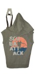 Vorschaubild 2 von Sweatjacke Weste Kapuze Damen Grau Gr. 36;S Scuba Attack Print Baumwolle
