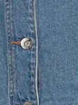 Vorschaubild 5 von Jeansrock Damen Baumwolle Blau Gr. 36 S Midirock A-Linie
