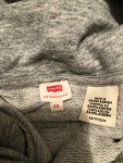 Vorschaubild 4 von Kapuzenpullover Herren Hoodie Gr. XS Grau Logo Print Sweatshirt Casual
