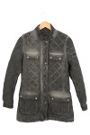 Vorschaubild 1 von Steppmantel Damen Gr. 36/S Grau Gesteppt Übergangsjacke Elegant