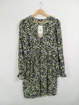 Vorschaubild 2 von Freizeitkleid Damen Gr. 48/4XL Mehrfarbig Polyester Blumenmuster Casual