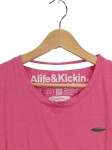 Vorschaubild 2 von Damen Langarmshirt Baumwolle Pink Gr. 38 M Casual