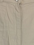 Vorschaubild 3 von Cargohose Damen Beige Gr. W31/40/L Baumwolle Uni Casual Freizeit Logo 40 cm