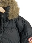 Vorschaubild 3 von Steppjacke Herren XL Schwarz Fellkapuze Puffer Winterjacke