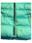 Vorschaubild 2 von Kinder Steppweste Weste Kapuze Gr. 116 Grün Blau Casual Übergangsweste