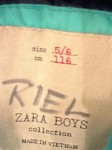 Vorschaubild 9 von Kinder Steppweste Weste Kapuze Gr. 116 Grün Blau Casual Übergangsweste