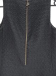 Vorschaubild 7 von Pullunder Damen Schwarz Gr. 38/M Polyester Grafisch Modern Ärmellos