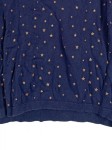 Vorschaubild 4 von Pullover Kinder Gr. 140 Blau Sterne Glitzer Baumwolle Strickpulli