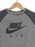 Vorschaubild 3 von Air Sweatshirt Pullover Kinder Gr. 140 8-10 Jahre Grau Logo Baumwolle Sport