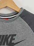 Vorschaubild 7 von Air Sweatshirt Pullover Kinder Gr. 140 8-10 Jahre Grau Logo Baumwolle Sport