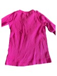 Vorschaubild 2 von Langarmshirt Kinder Gr. 92 Pink Baumwolle Uni Feminin Freizeit Logo
