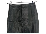 Vorschaubild 4 von Damen Kunstlederrock Rock Minirock Lederoptik Schwarz Gr. 34;XS Modern
