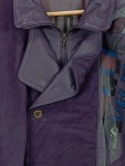 Vorschaubild 7 von Lederjacke Herren Lila Gr. 48/M Grafisch Vintage Langarm Freizeit Herbst/Winter