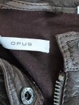 Vorschaubild 8 von Lederjacke Damen Gr. 38 M Braun Echtleder Biker Style Übergang Casual