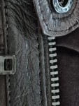 Vorschaubild 6 von Lederjacke Damen Gr. 38 M Braun Echtleder Biker Style Übergang Casual