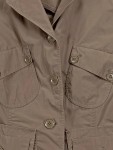 Vorschaubild 4 von , Damen Jacke Kurzmantel Gr. 36 S Beige Baumwolle Casual Safari Look
