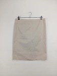 Vorschaubild 2 von Bleistiftrock Damen Business Baumwolle Stretch Beige Gr. 44/XXL