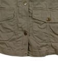 Vorschaubild 4 von Damen Jacke Outdoor Gr. 38 Oliv Baumwolle Freizeit