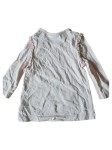 Vorschaubild 2 von Mädchen Langarmshirt Gr. 80 Rosa Katze Maus Rüschen Baumwolle Shirt
