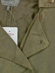 Vorschaubild 3 von Damen Parka Jacke Gr. 36/S Oliv Lyocell Oversized Übergangsjacke Casual