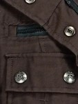 Vorschaubild 6 von Winterjacke Damen Gr. 34/XS Braun Polyester Viskose Andere Fasern
