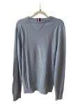 Vorschaubild 2 von Pullover Herren Gr. 46/S Blau Baumwolle Strukturmuster Casual