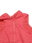 Vorschaubild 2 von Leichte Weste Kinder Pink Gr. 86 Baumwolle Uni Casual Ärmellos