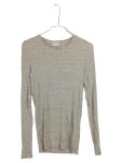 Vorschaubild 1 von Langarmshirt Damen Rippstrick Viskose Beige Gr. 34 XS
